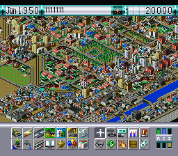 SimCity 2000 (Europe) In game screenshot